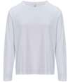 04443 Lds Monarch SOL'S Ladies Monarch Long Sleeve T-Shirt White colour image